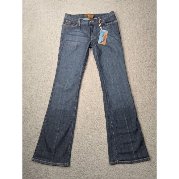 Saforte Jeans Womens 30 Bootcut Lovely Fit Studs Detail Pockets Blue - Picture 1 of 16
